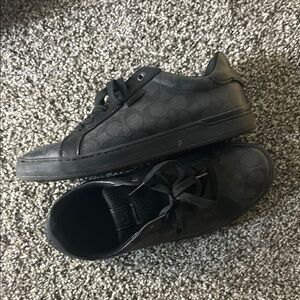 Coach black on black great condition